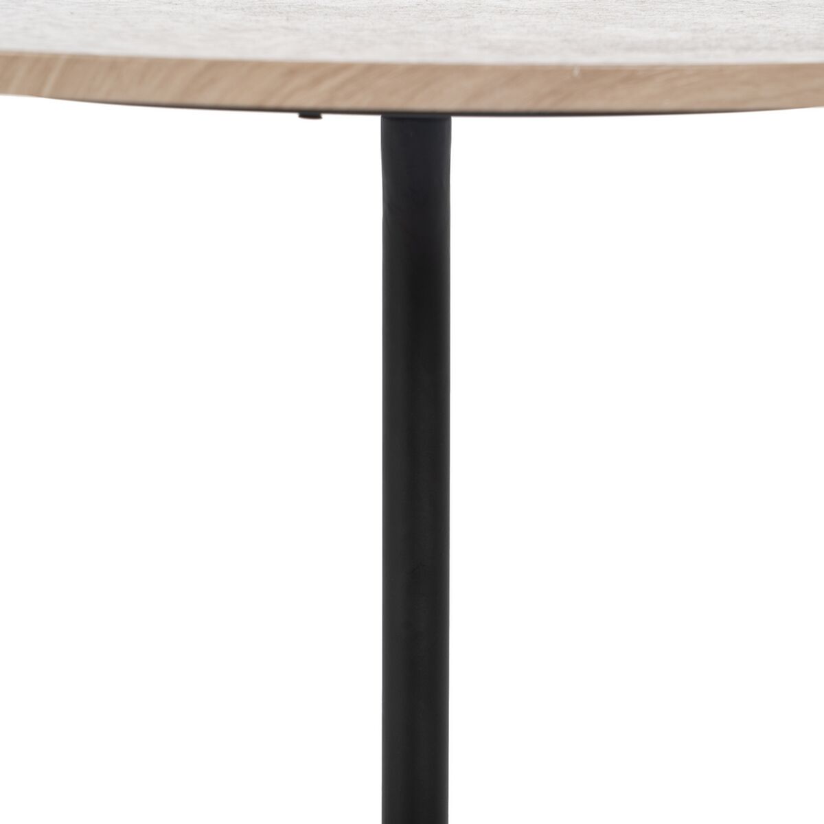 Mesa de Centro Preto Natural 50 x 50 x 45 cm